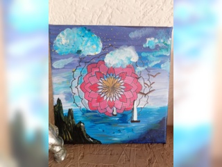 Дом, мебель и сад - Другое для дома - Картина 20*20 см, акрил
