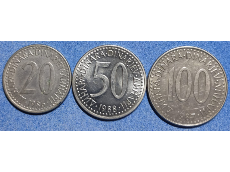 Спорт, хобби и отдых - Коллекционирование - Монеты Югославии с 1945-2002 годов: 