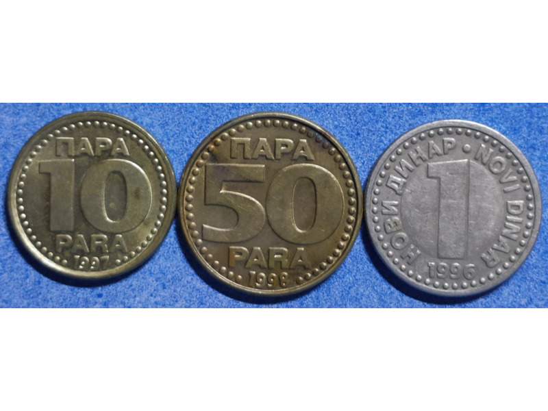 Спорт, хобби и отдых - Коллекционирование - Монеты Югославии с 1945-2002 годов: 