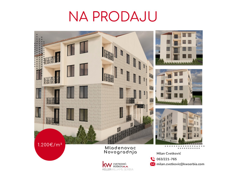 Недвижимость - Квартиры и апартаменты - Продается отличное новое здание, Младеновац